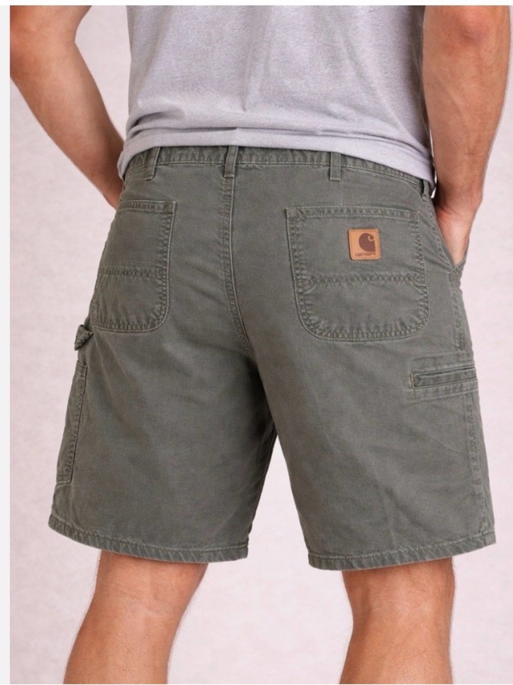 Carhartt Original Fit Cotton Duck Utility Shorts Light Brown